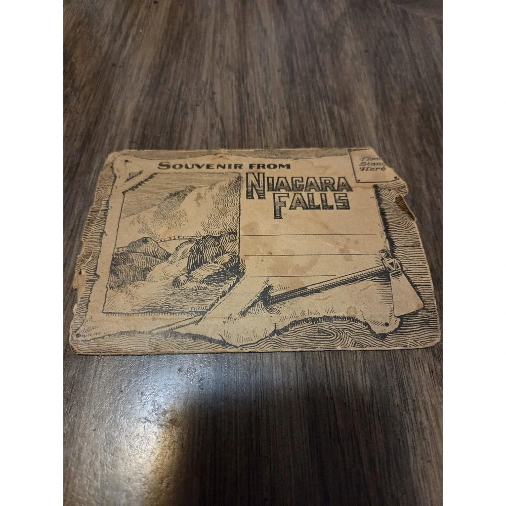 Souvenir From Niagara Falls Historical Illistrations